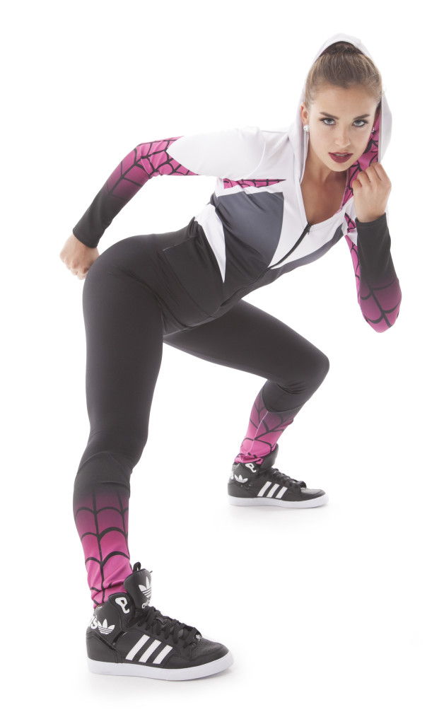 Watertown Blue Revue spiderman hip hop unitard costume, The Line Up