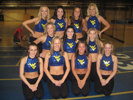 West Virgina New Uniforms Group Photo