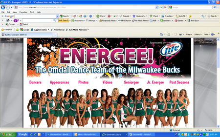 Photo of Energee! Dance Team 2009-2010 Season
