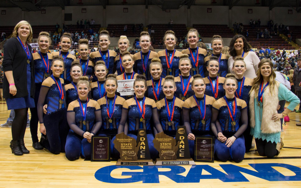 The Line Up - Little Chute  High Kick State Award