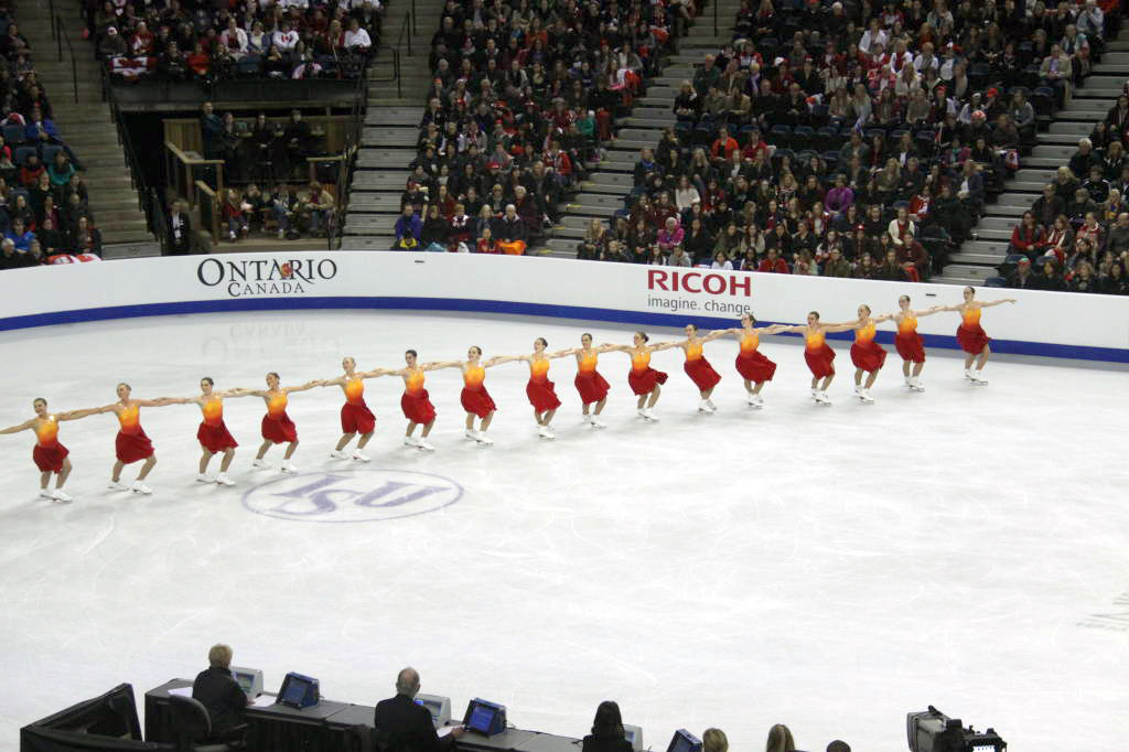 Miami University, The Line Up, Red orange and yellow costume