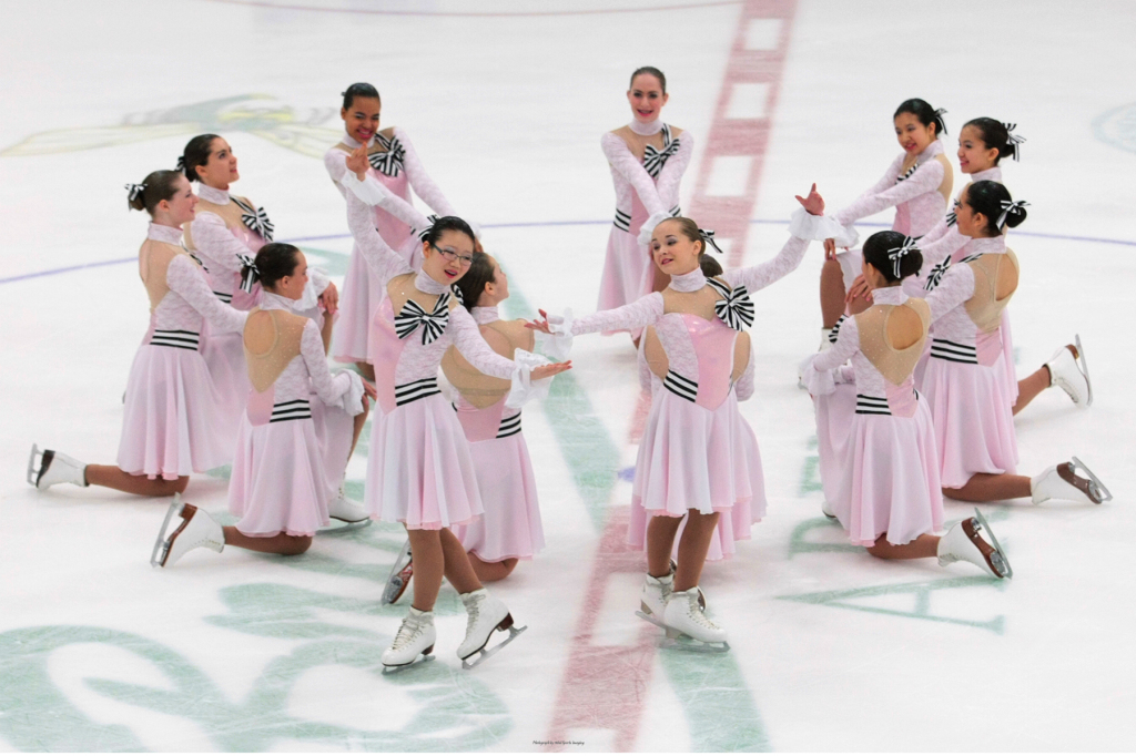 Hockettes Novice, My Fair Lady Dress, The Line Up