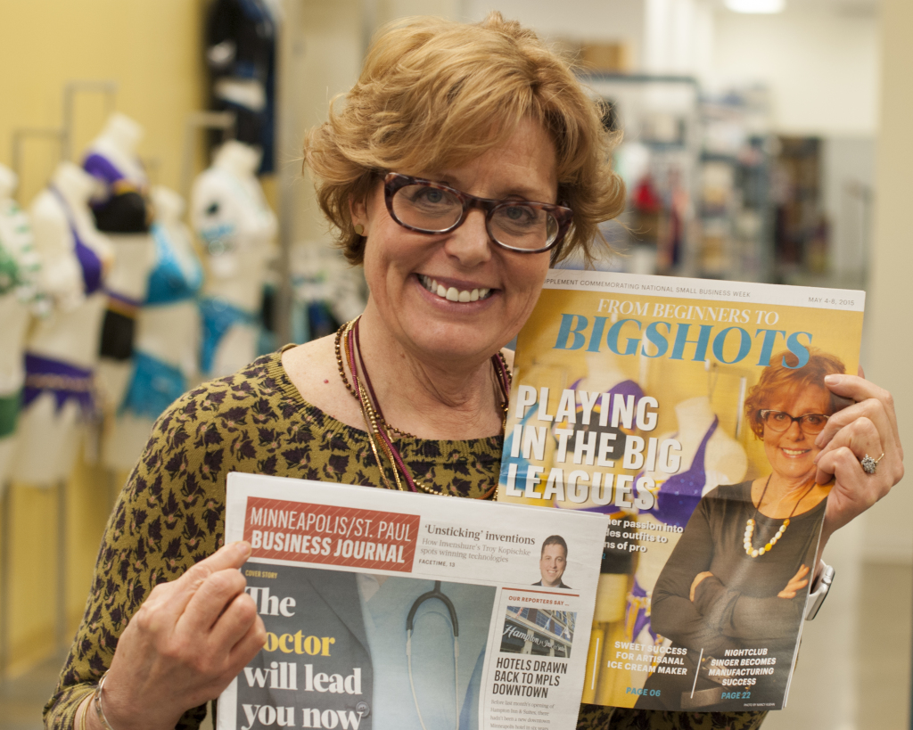 Deb Erickson of The Line Up Deb Erickson of The Line Up in the Minneapolis/St. Paul Business Journal