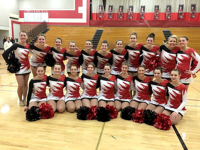 Hortonville Flame Pom Dress by The Line Up