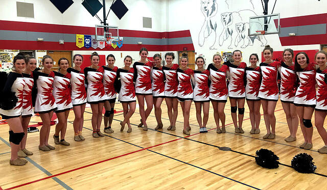 Hortonville Flame Pom Dress by The Line Up