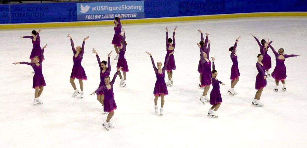 Wisconsin Edge Intermediate Purple Skate Dress by The Line Up