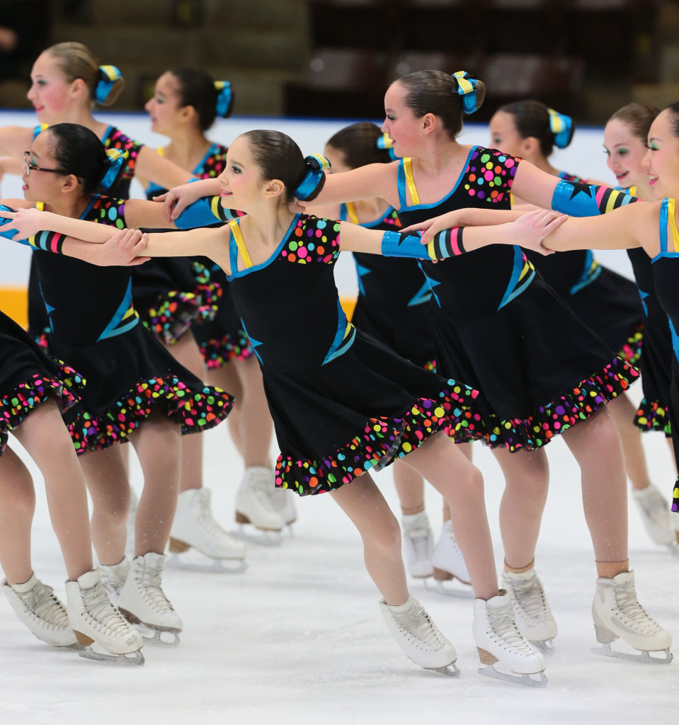 Team Delaware Juvenile Monsters polka dot dress nationals 2016