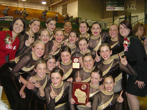 Homestead Dance Team Regionals 