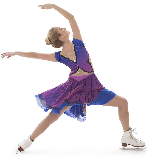 Hockettes Junior butterfly dress with dye sublimation