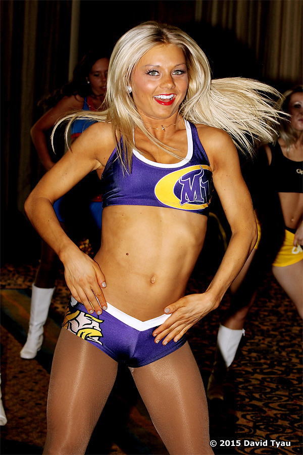 Minnesota Vikings Cheerleaders, All Pro 3,  2015, The Line Up