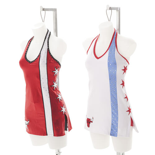 Chicago Bulls Luvabulls Flag Dresses, The Line Up, 2015-2016