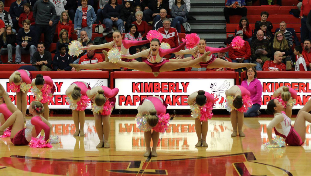 Kimberly dance team, pom, 2016