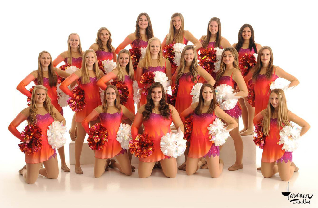 West De Pere High School Dance Team Pom Costumes by The Line Up, 2016