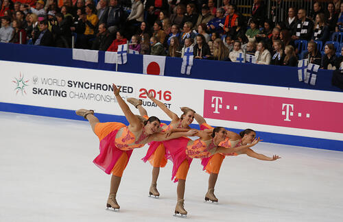 Team Australia synchronized skating team worlds 2016