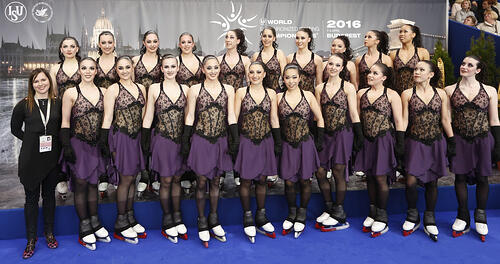 Team Canada 1 synchronized skating 2016 worlds budapest