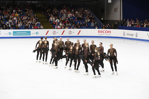 Team Finland 1 ISU worlds synchronized skating