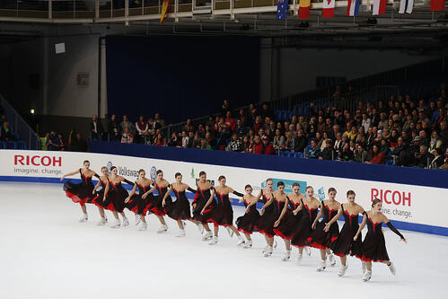 Team Russia 1 ISU worlds synchronized skating