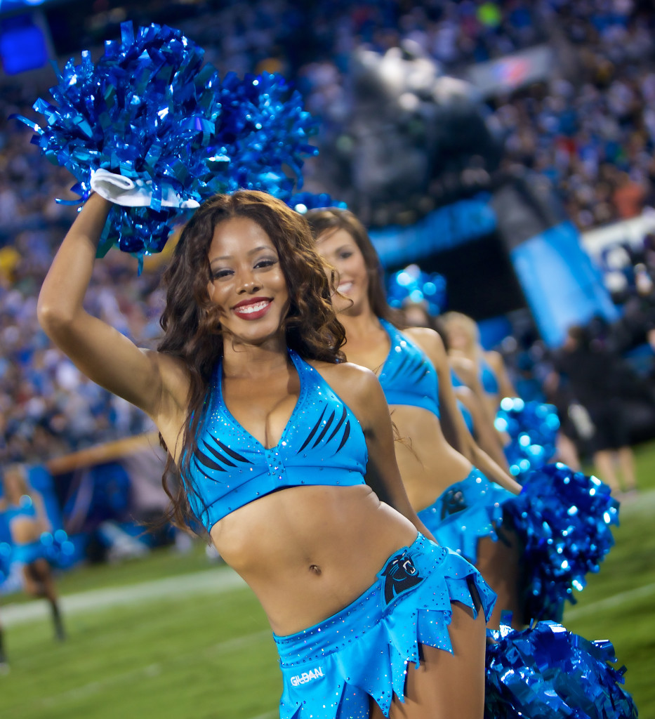 Panthers baby cheerleader store outfit