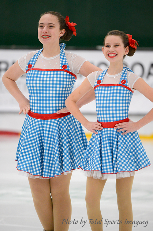 Wizard of Oz, Dorthy skate dress, The Line Up, Chicago Radiance FSC 2015