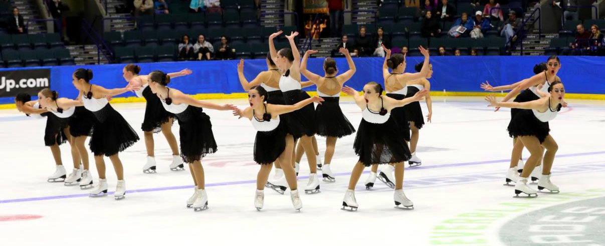 DC Edge Junior Synchronized Skating Teams Custom Skate Dresses