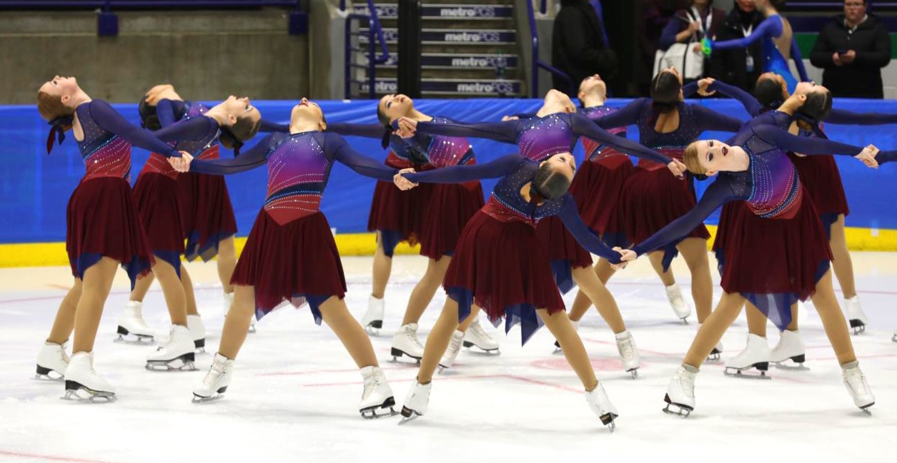 DC Edge Junior Synchronized Skating Teams Custom Skate Dresses