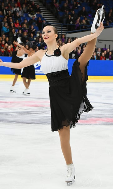 DC Edge Junior Synchronized Skating Teams Custom Skate Dresses