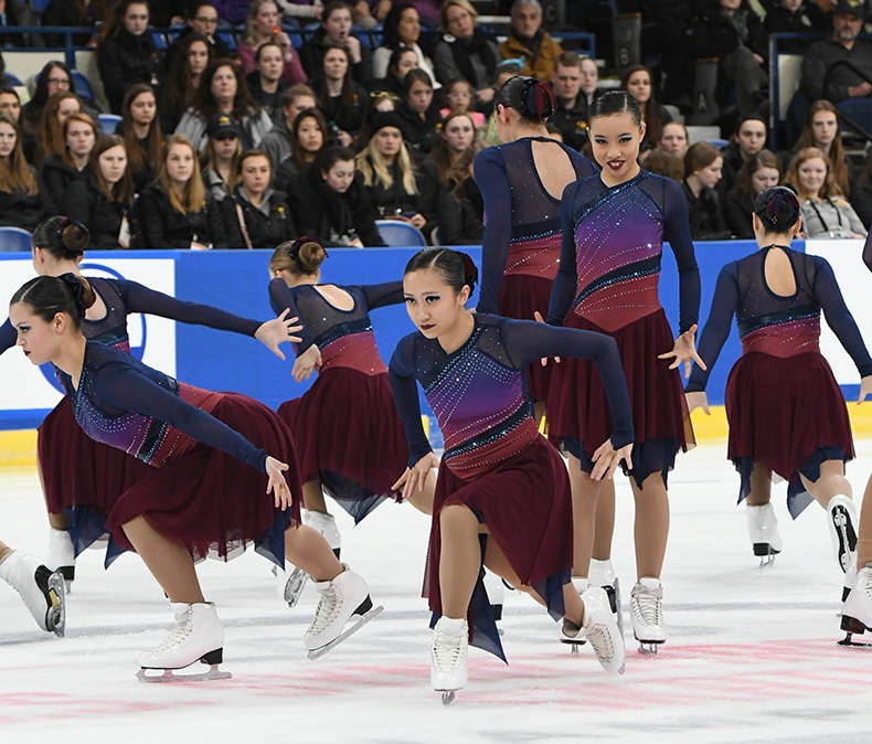 DC Edge Junior Synchronized Skating Teams Custom Skate Dresses