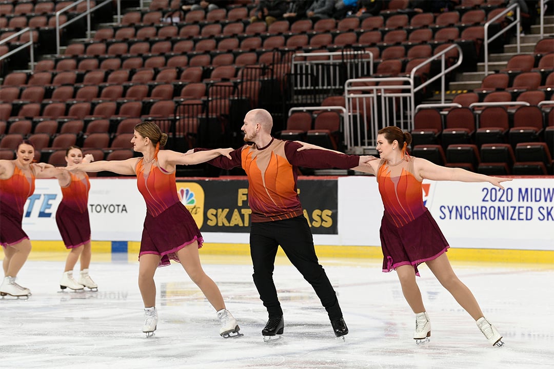 Fire and Ice Open Adult Synchronized Skating Team