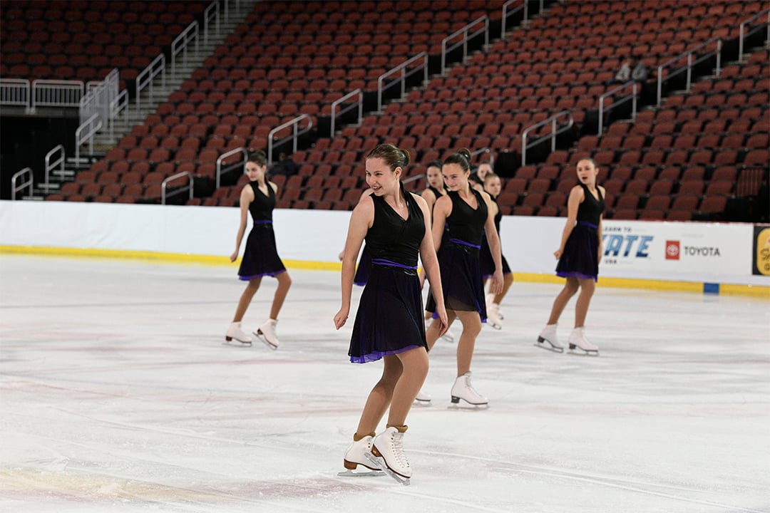 Flatirons Sparks Open Juv Synchronized Skating Team