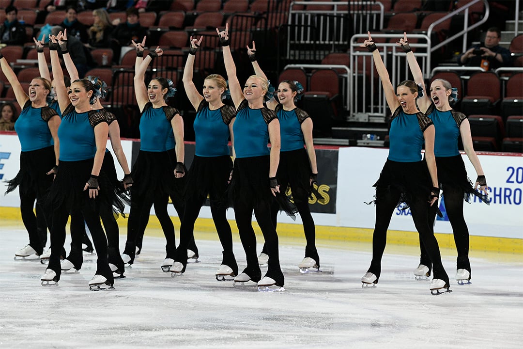 Goldenettes Masters Synchronized Skating Team