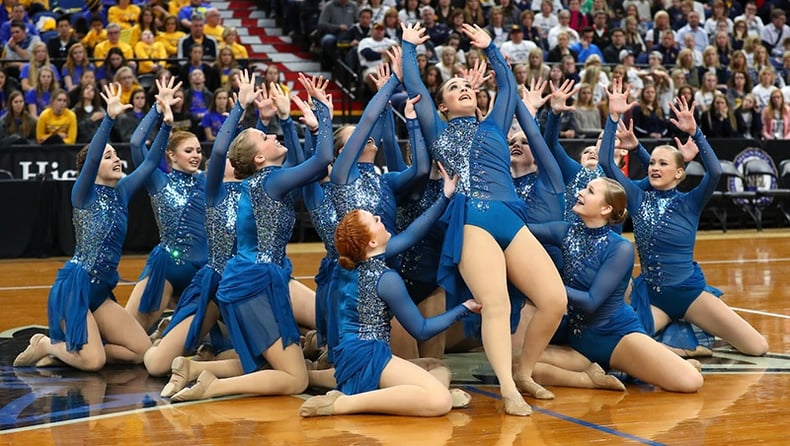 Totino Grace E'gals Highschool Jazz Team MN State 2017