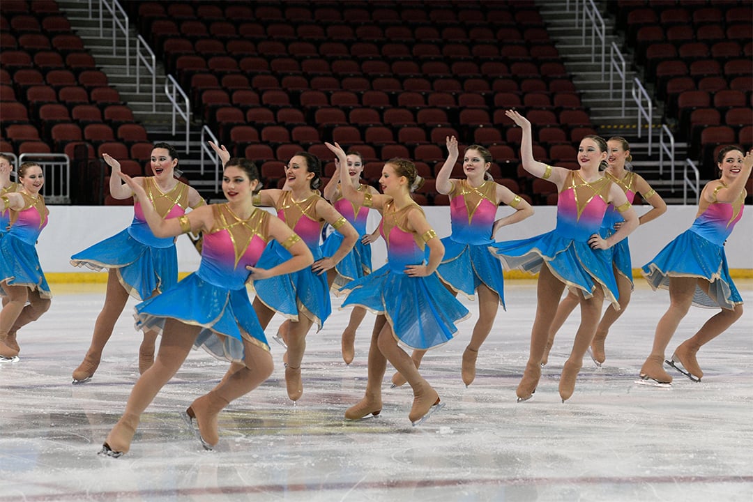 Kicks Open Juv Synchronized Skating Team