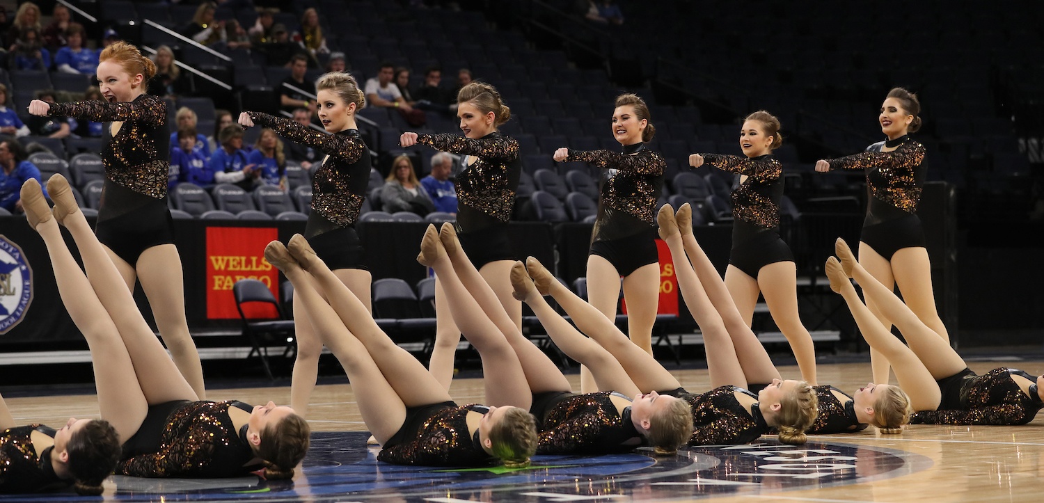 Lac Qui Parle Valley High School Dance Team High Kick Costume