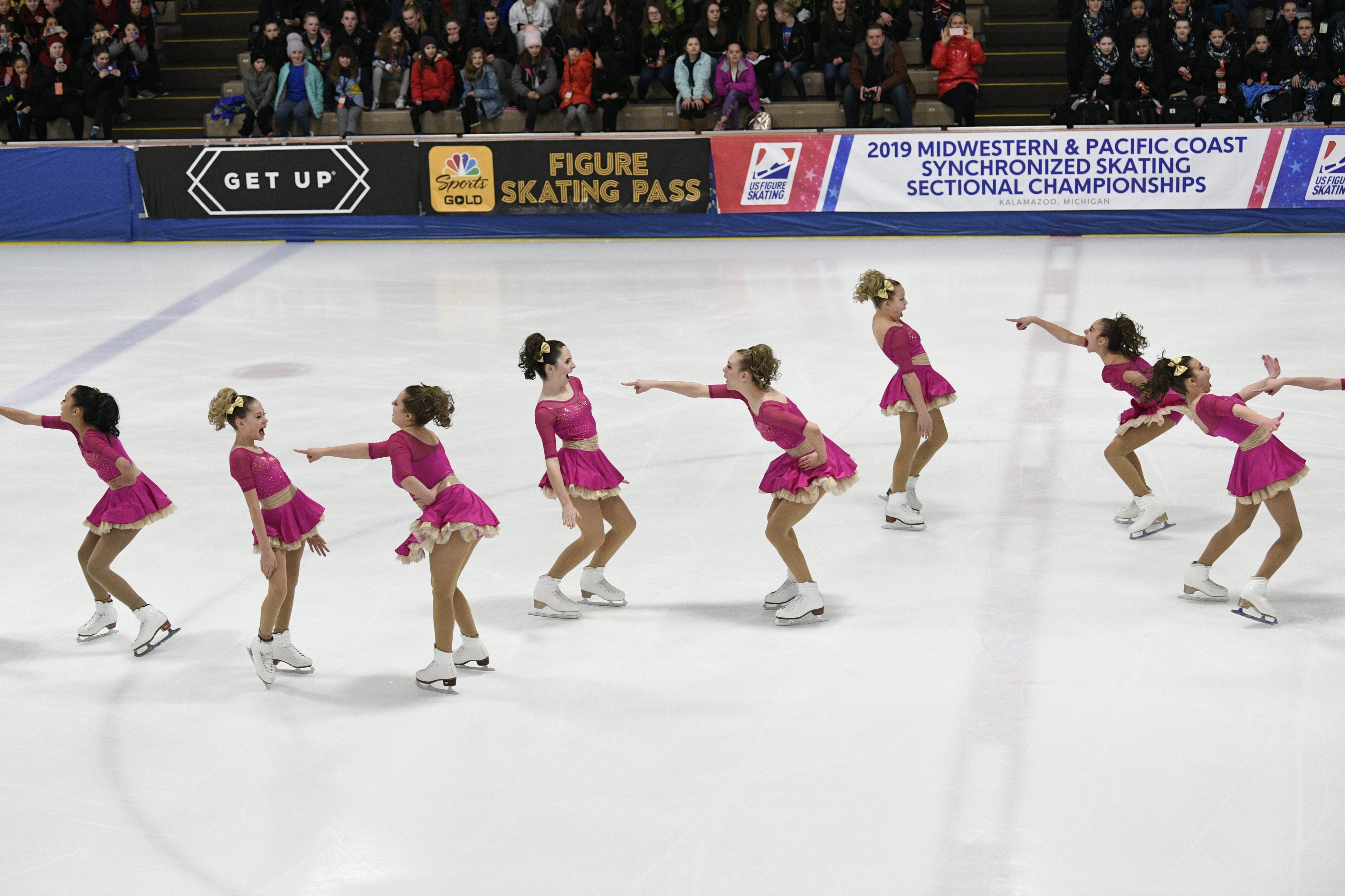 Chicago Radiance Pre-juvenile synchronized skating team