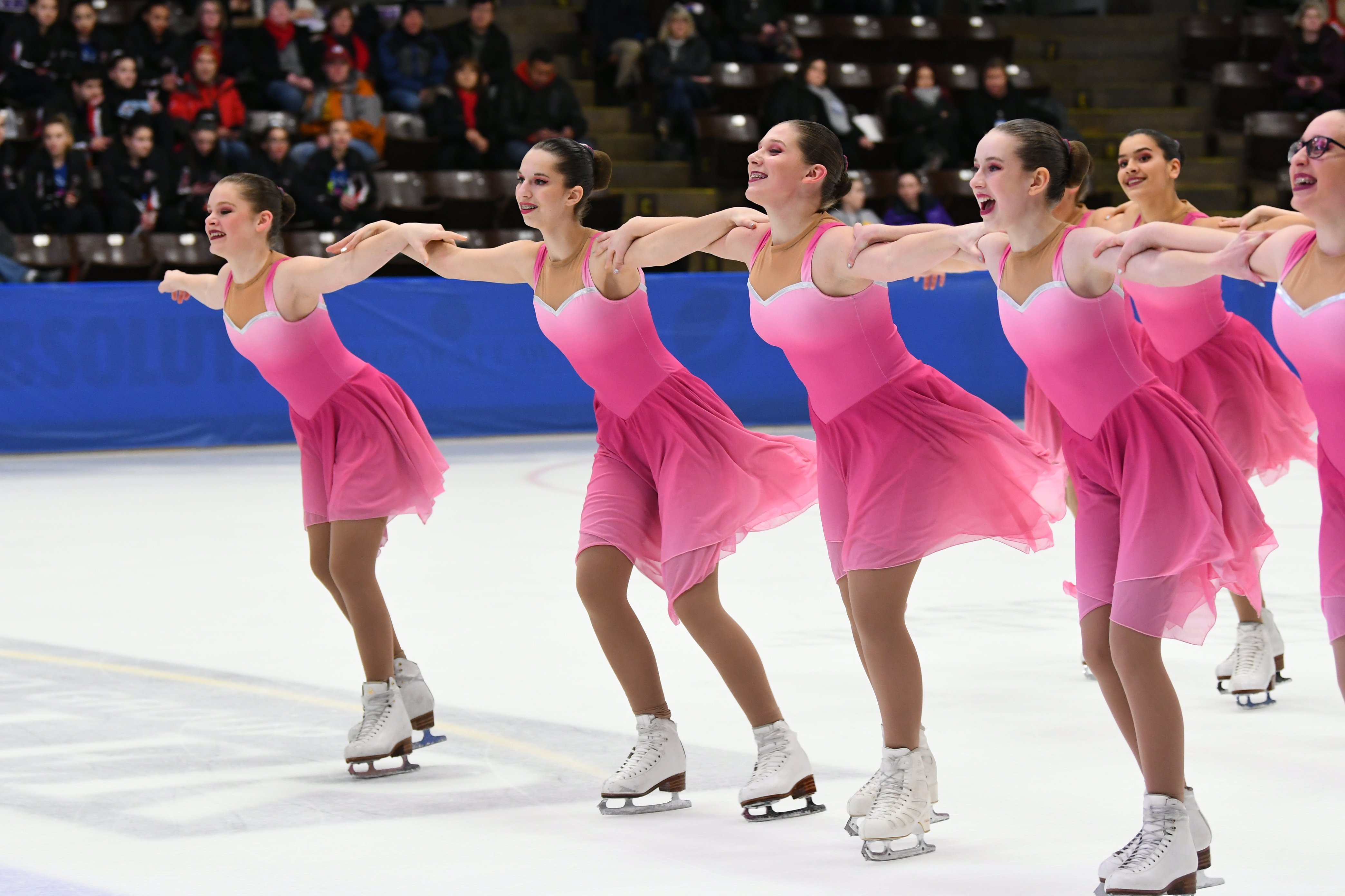 Hockettes Intermediate Synchronized Skating Team