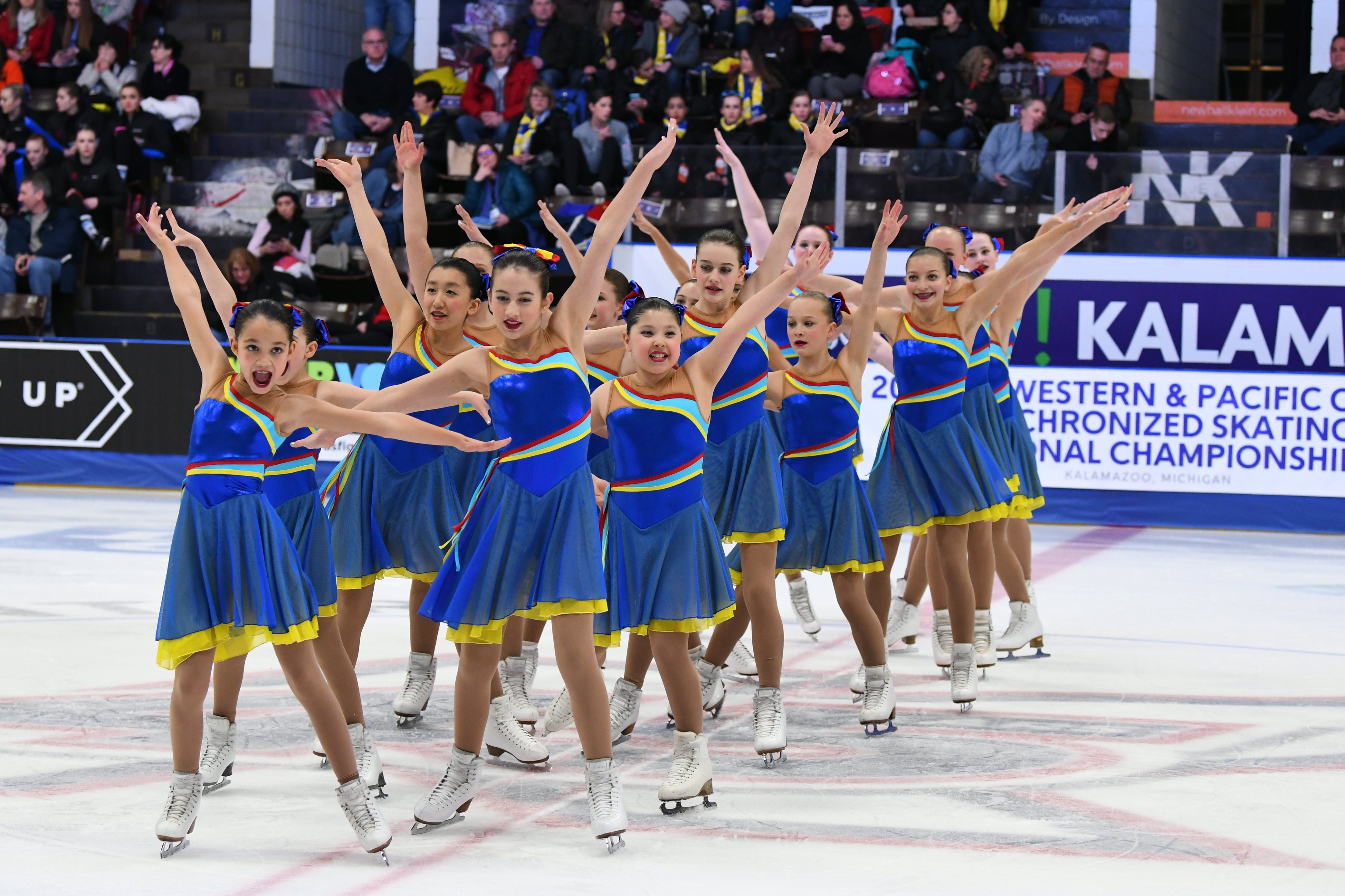 Hockettes Juvenile Synchronized Skating Team