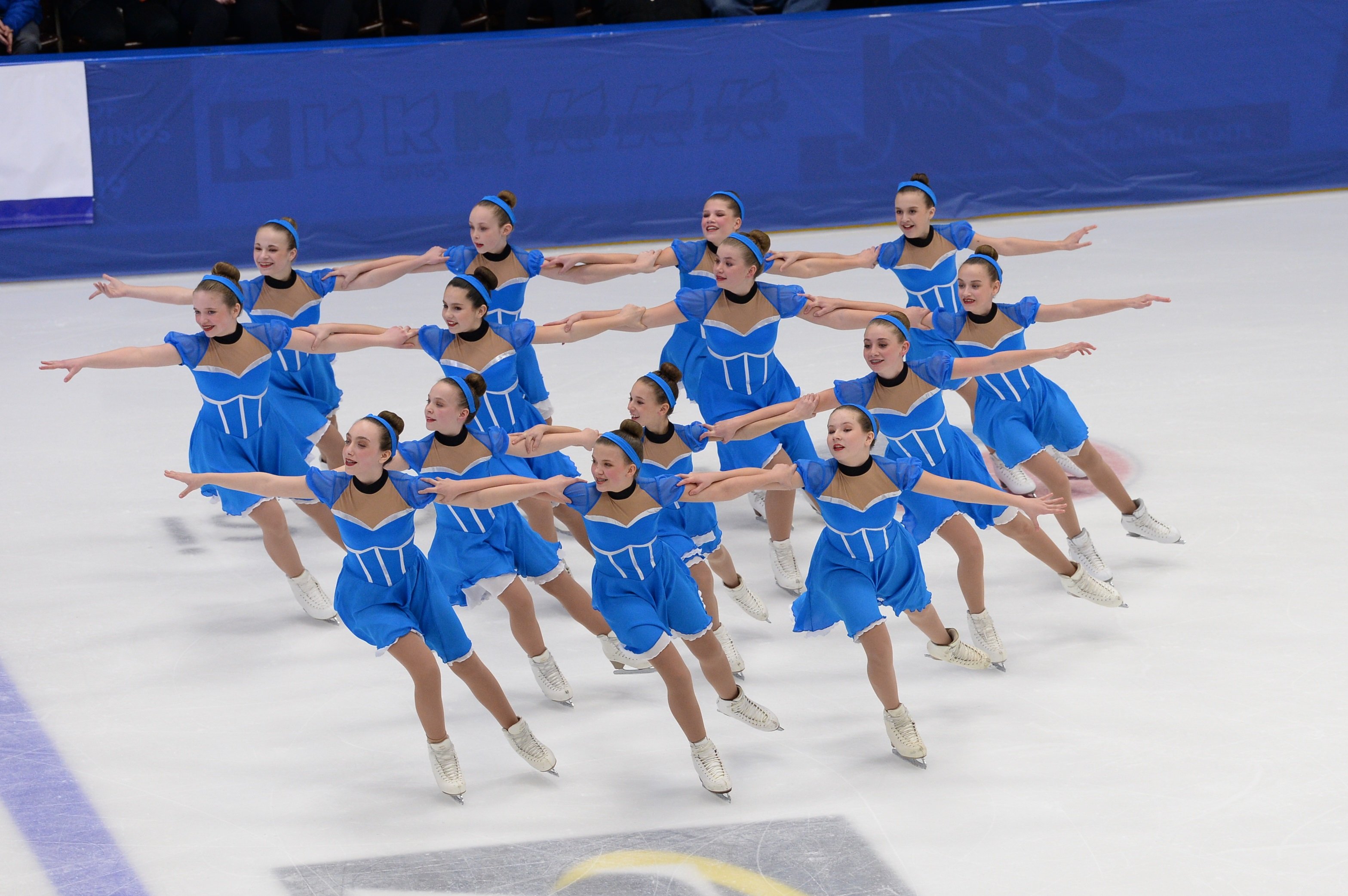 Kalamazoo Kinetic Juvenile Synchronized Skating Team