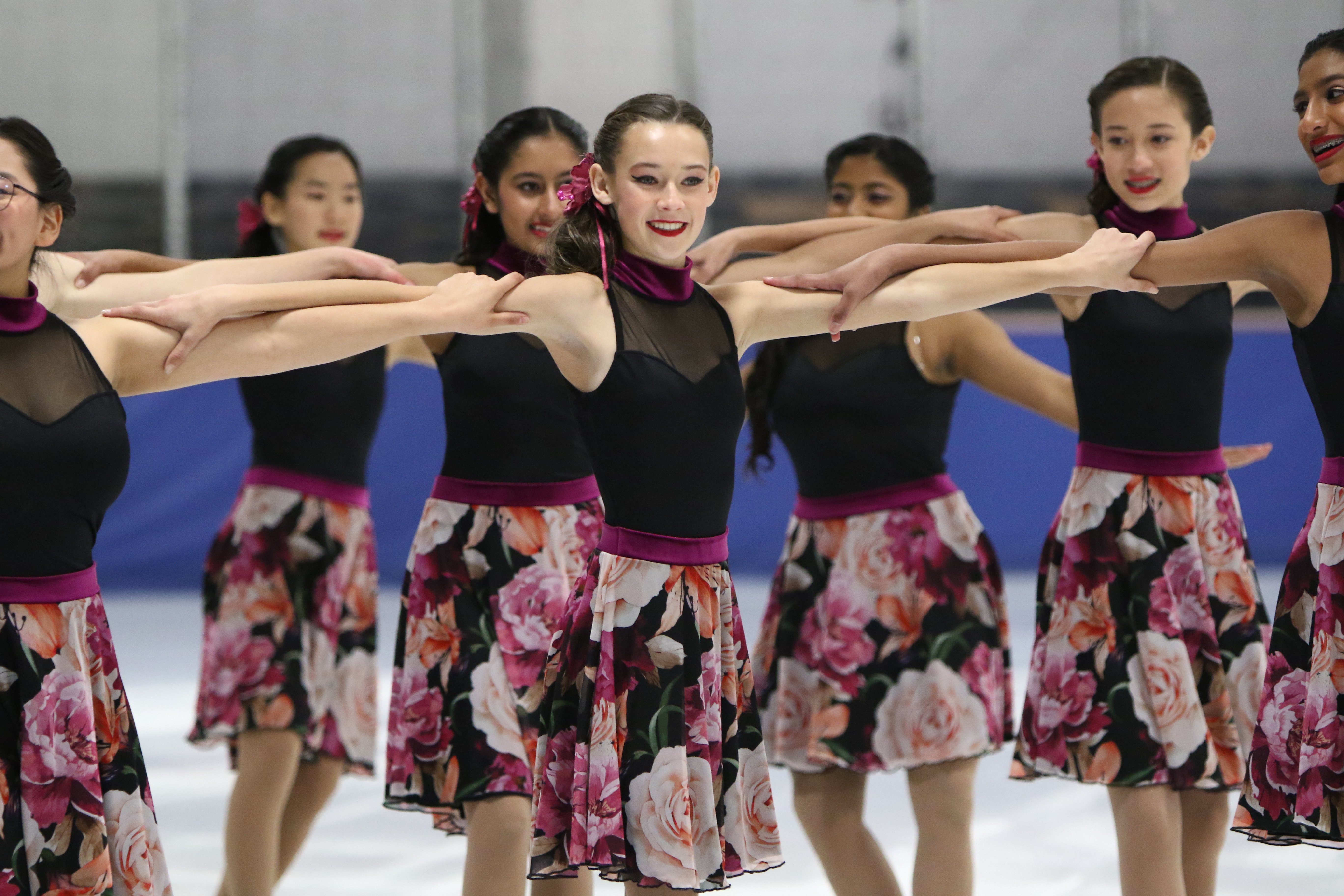 Silver Stars Open Juvenile Synchronized Skating Team