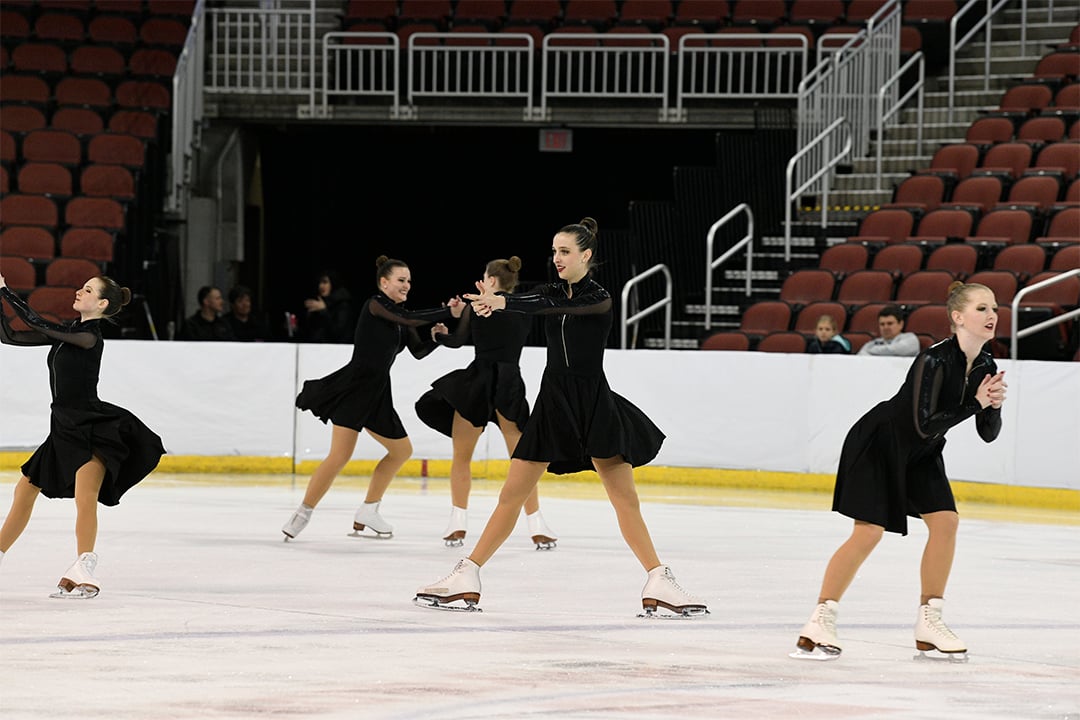 Miami University Club Team Open Collegiate Synchronized Skating Team