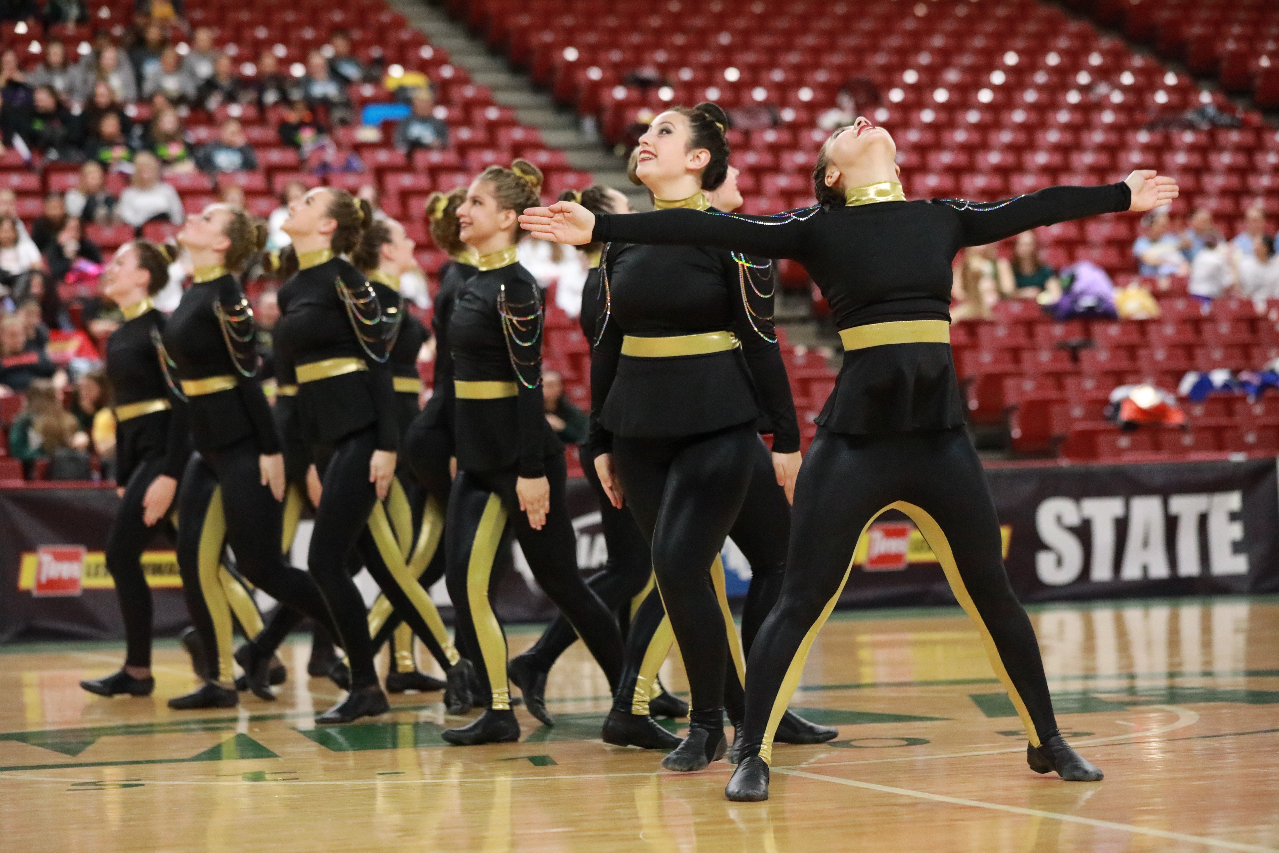 Montesano dance team military dance costume