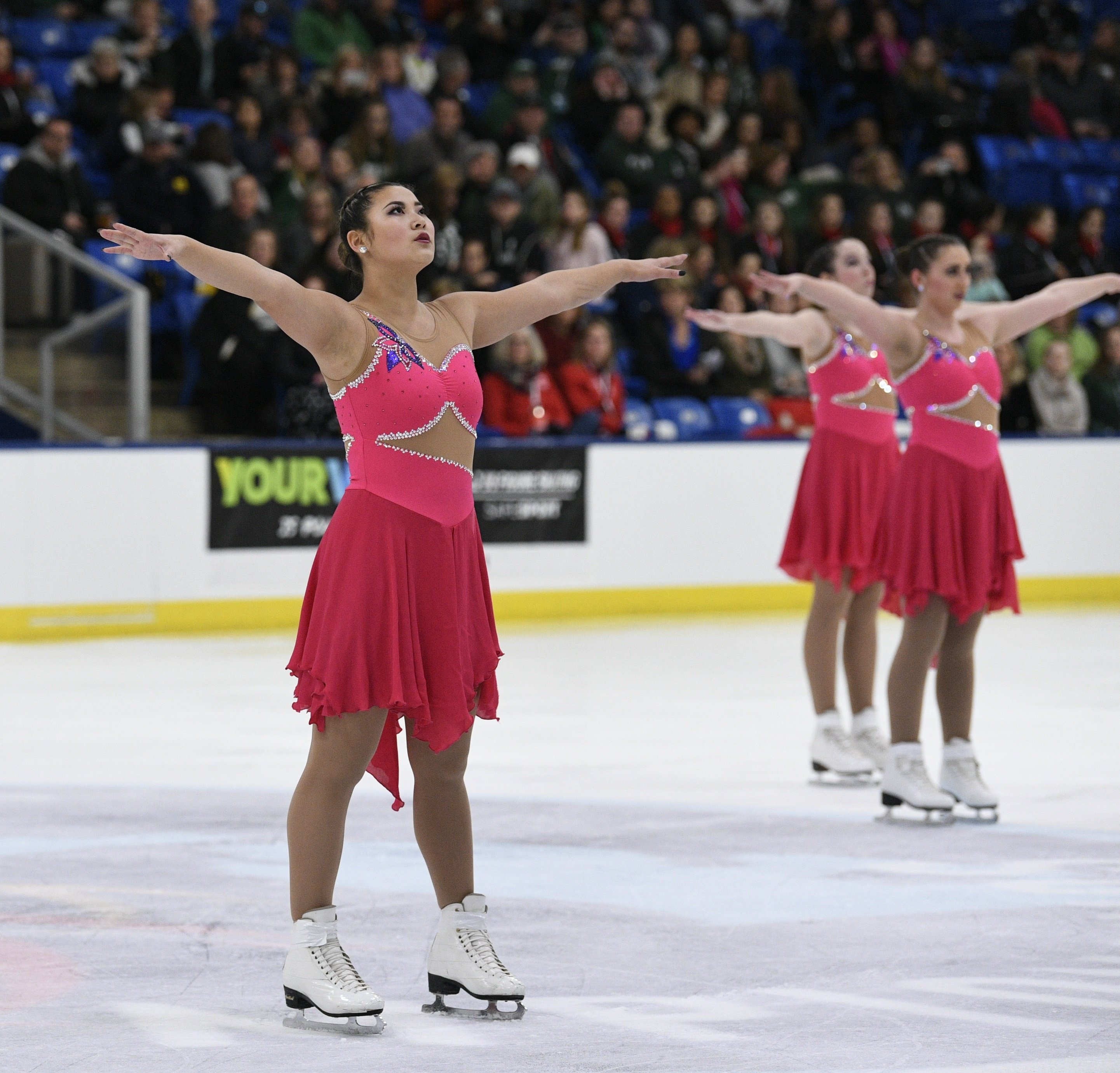 Michigan State University Collegiate synchronized skating team