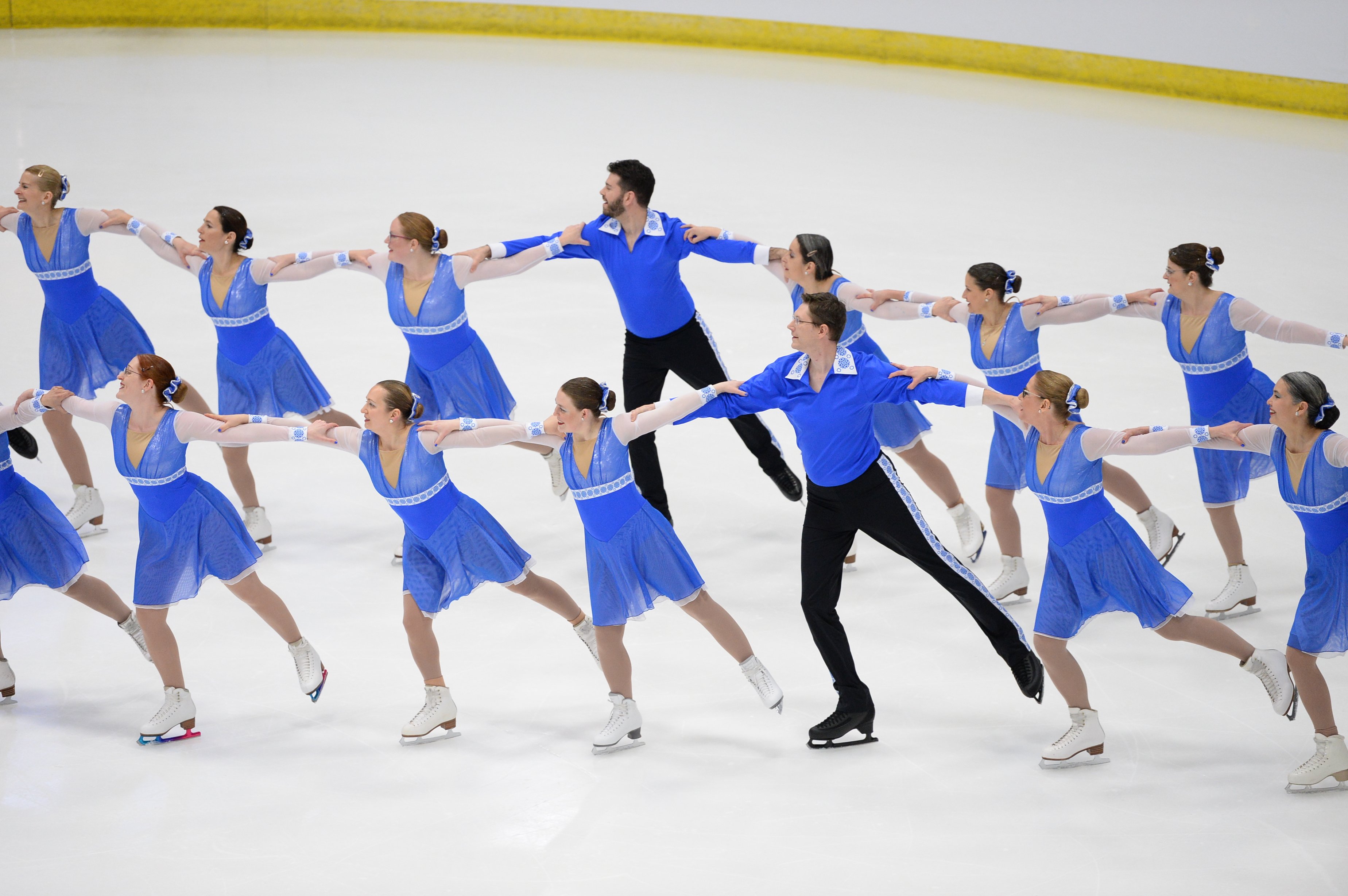 Washington Ice Emeralds Masters Synchronized Skating Team