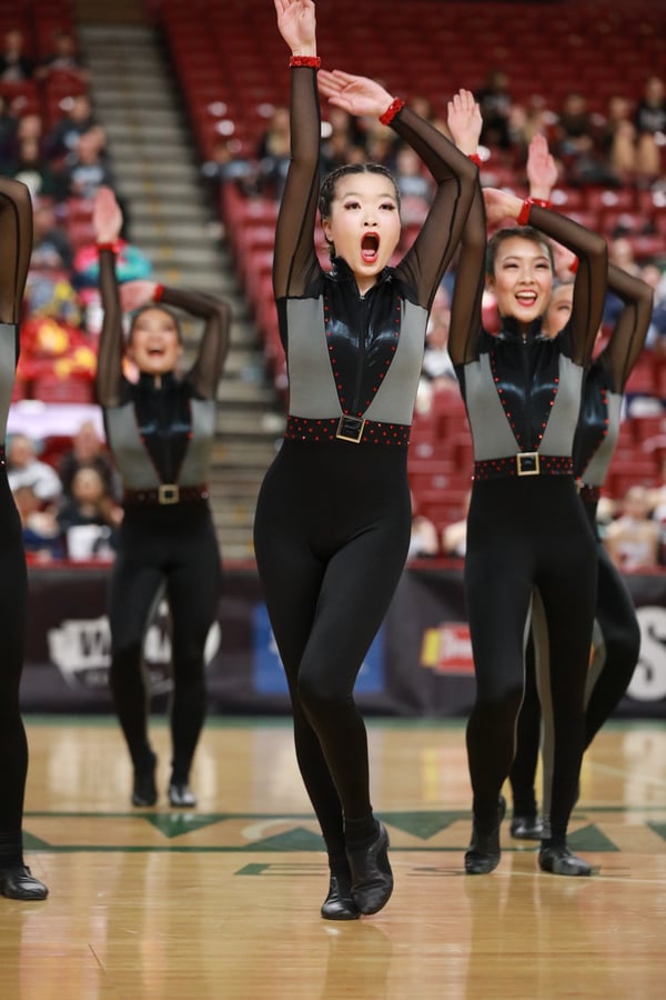 Newport dance team military costume washington state dance