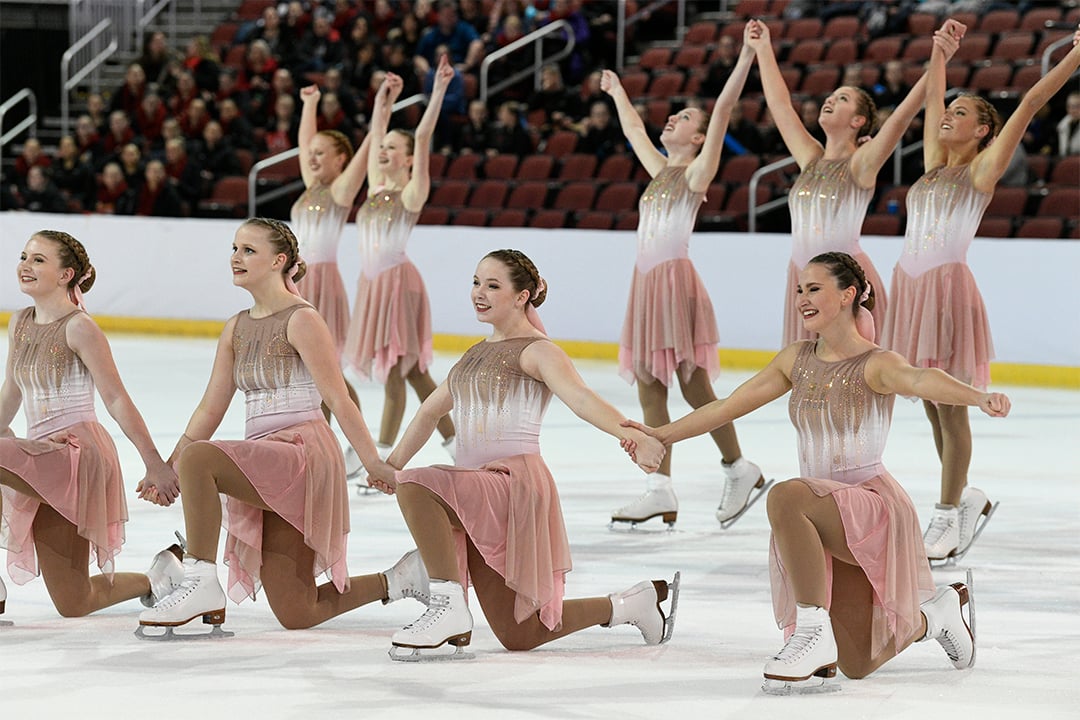 Northern Lights Intermediate Synchronized Skating Team