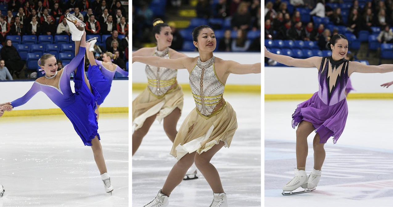 2019 synchronized skating competitions