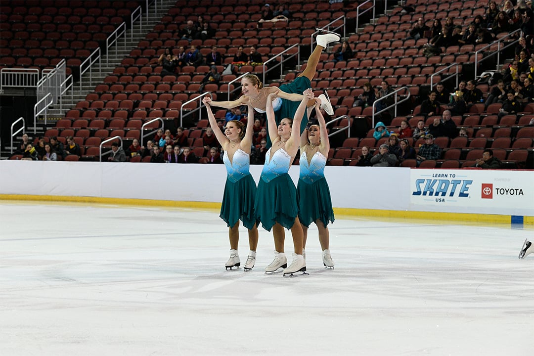 St Louis Synergy Junior Free Skate Synchronized Skating Team