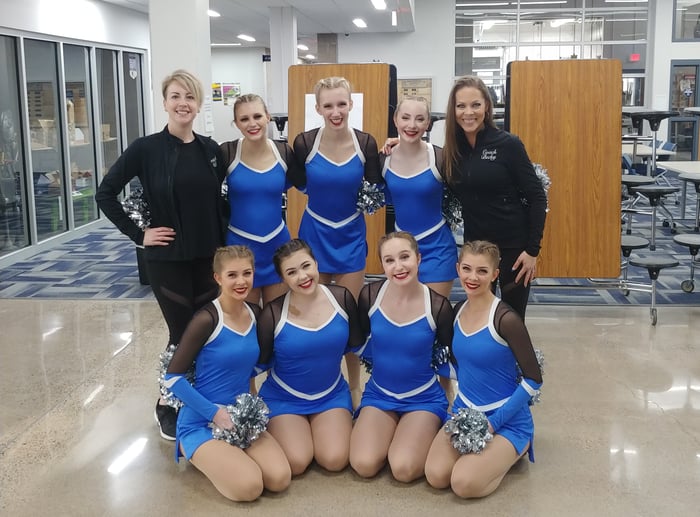 St. Croix Central Dance Team pom uniform