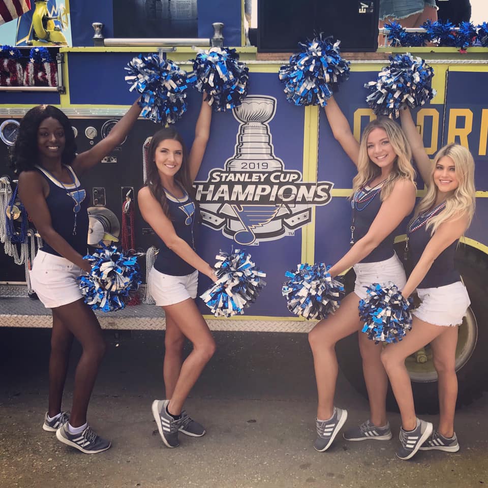 Stanley Cup Champions St. Louis Blues Ice Crew