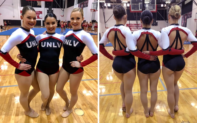 UNLV Custom Pom Biketard UDA Nationals