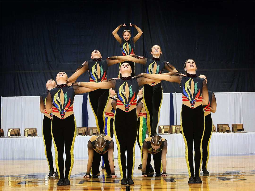 Valley City Dance Team at NDADD State Dance Competition